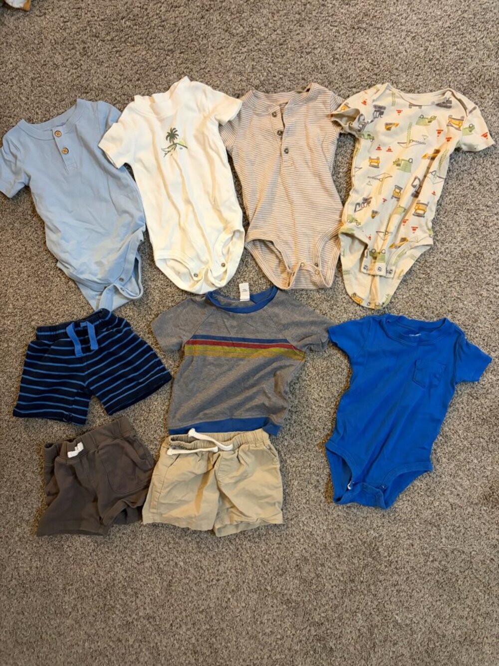 14 item baby boy bundle, size 6-12 months, from Carter's, Old Navy, and more! - Picture 3 of 3